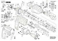 Bosch 3 611 B5A 473 GBH 2000 D Rotary Hammer 230 V / GB Spare Parts GBH2000D